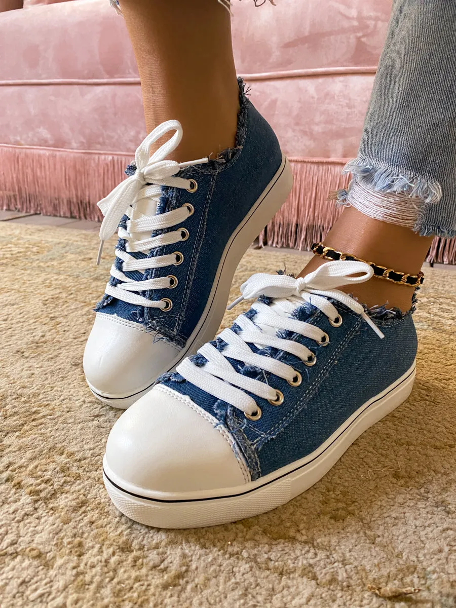Denim Bayshore Canvas Sneakers