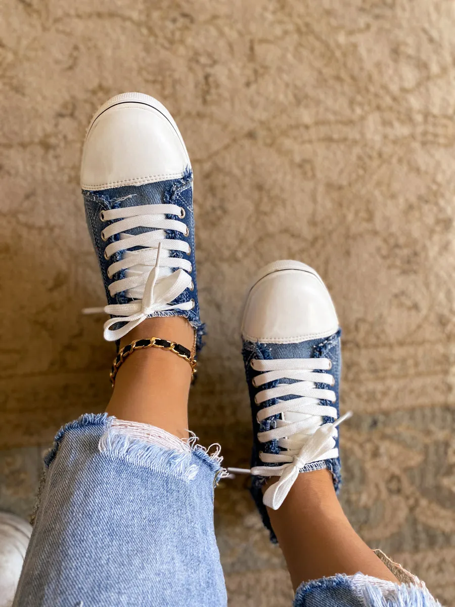 Denim Bayshore Canvas Sneakers