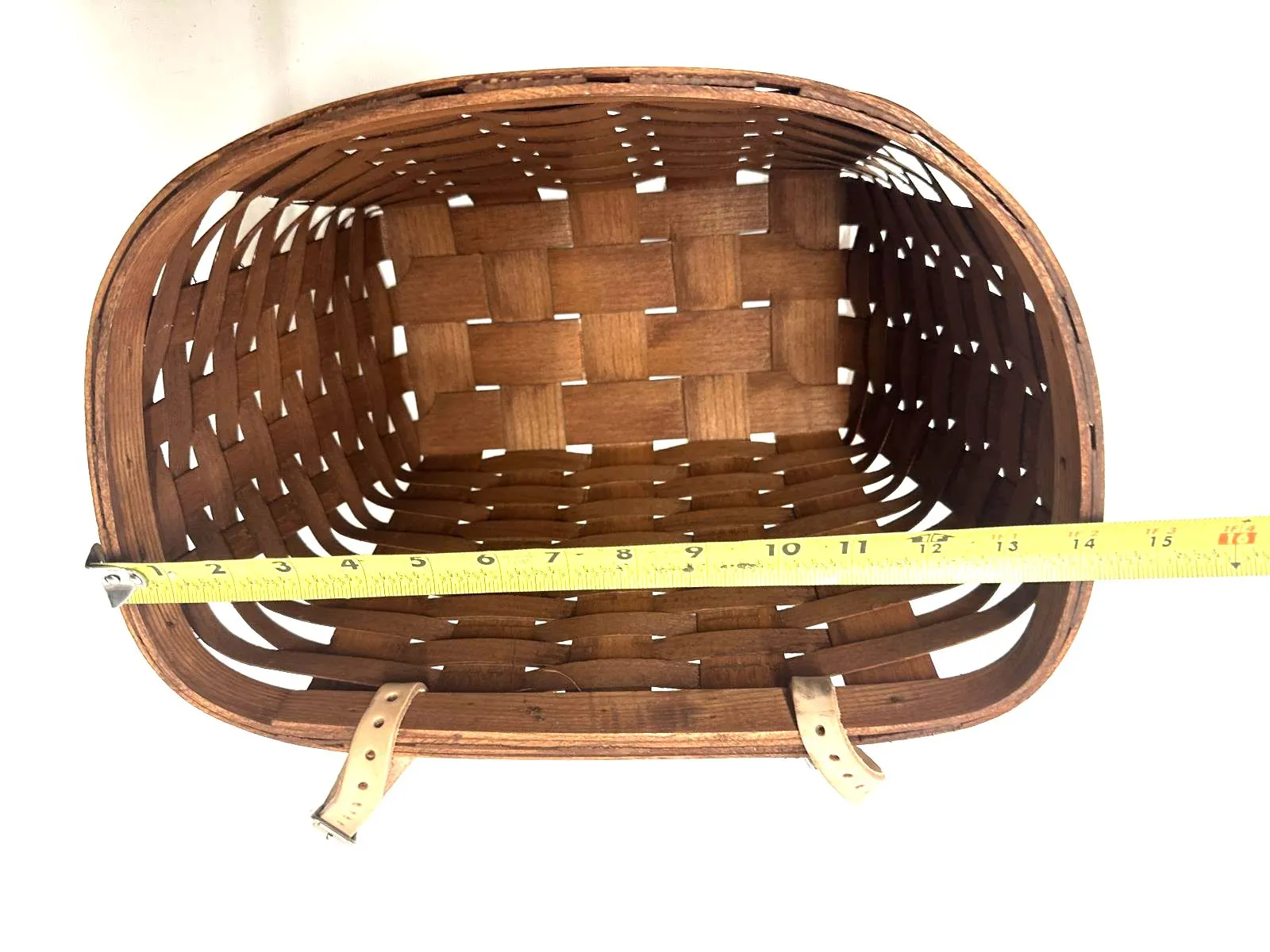 Detroit Bikes Handlebar Large Front Bicycle Walker Basket Cherry by Peterboro