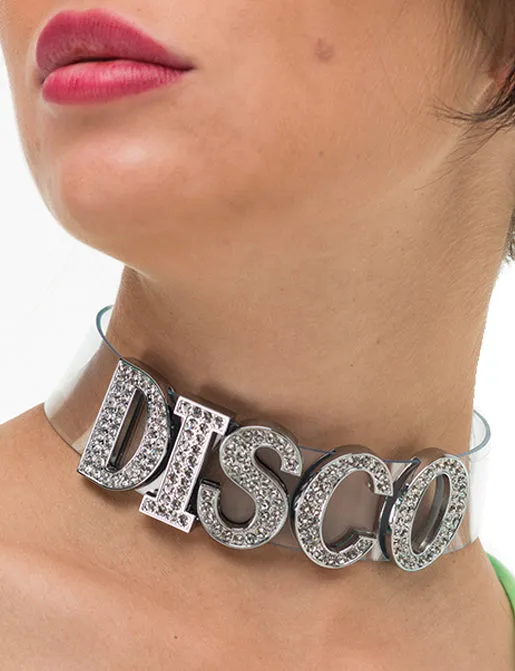 DISCO CHOKER - CLEAR