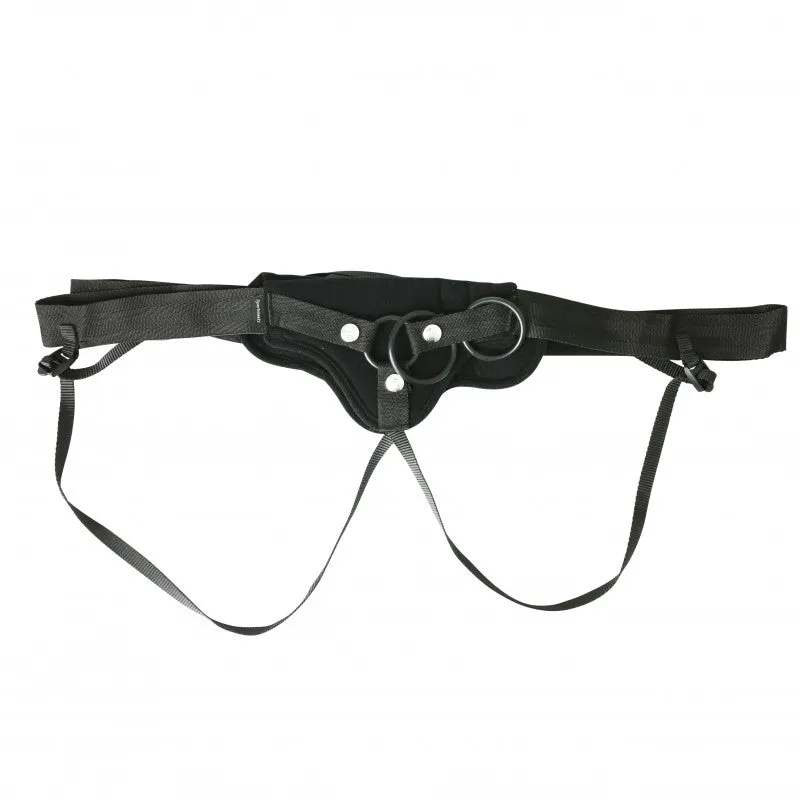 Divine Diva Plus Sized Strap-on - Black