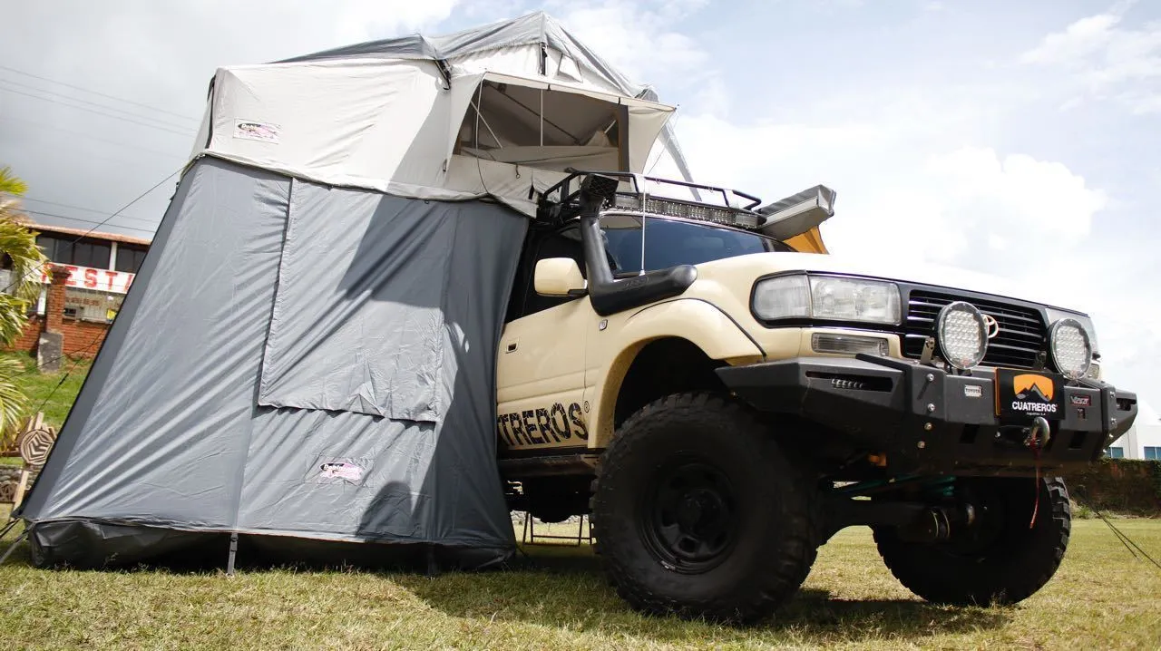 Dobinsons 4x4 Deluxe Roof Top Tent (RTT) with Change (Annex) Room(CE80-3924)
