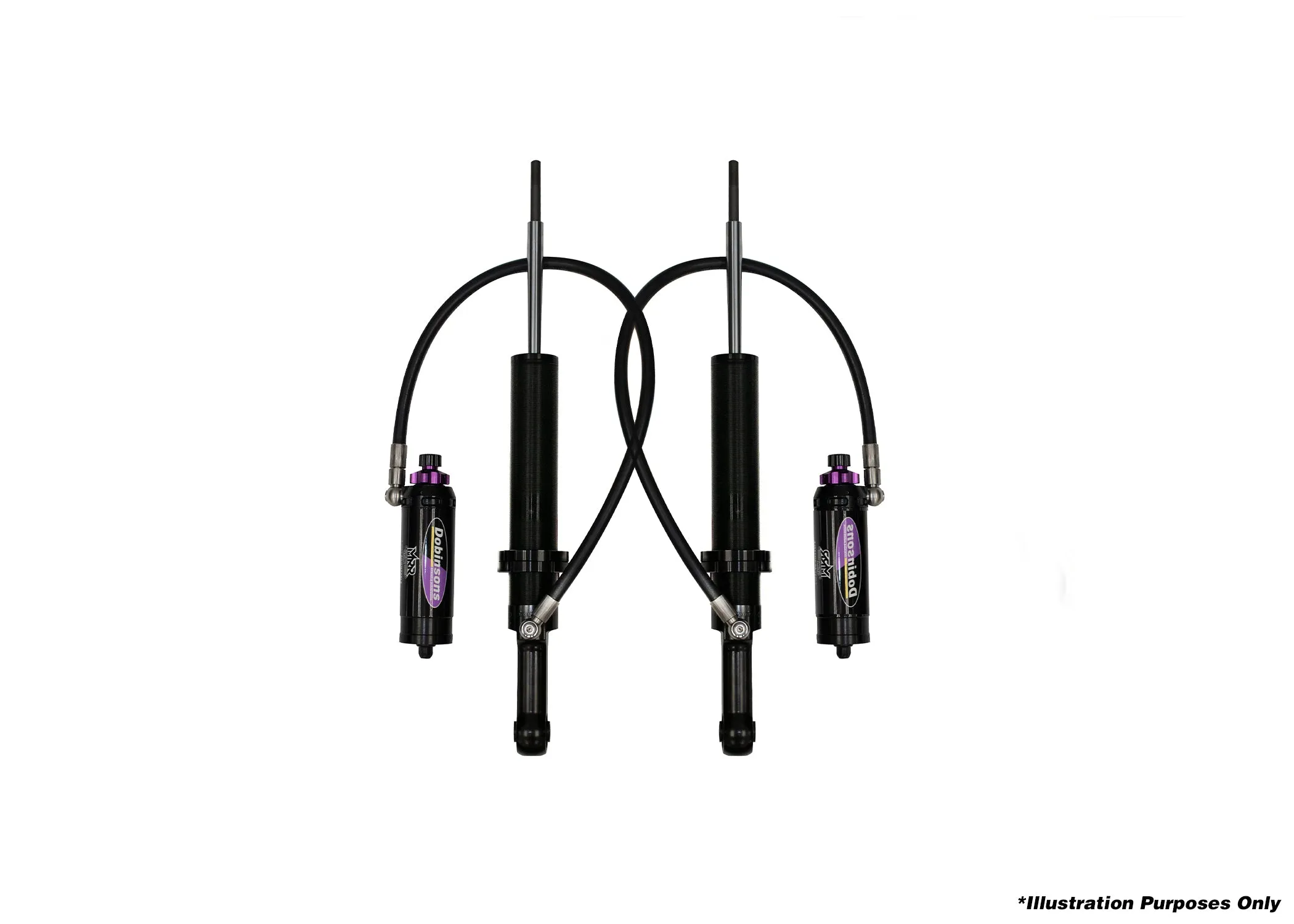 DOBINSONS MRR 3 WAY ADJUSTABLE MONOTUBE RESERVOIR STRUT 2.6" - MRA59-A490