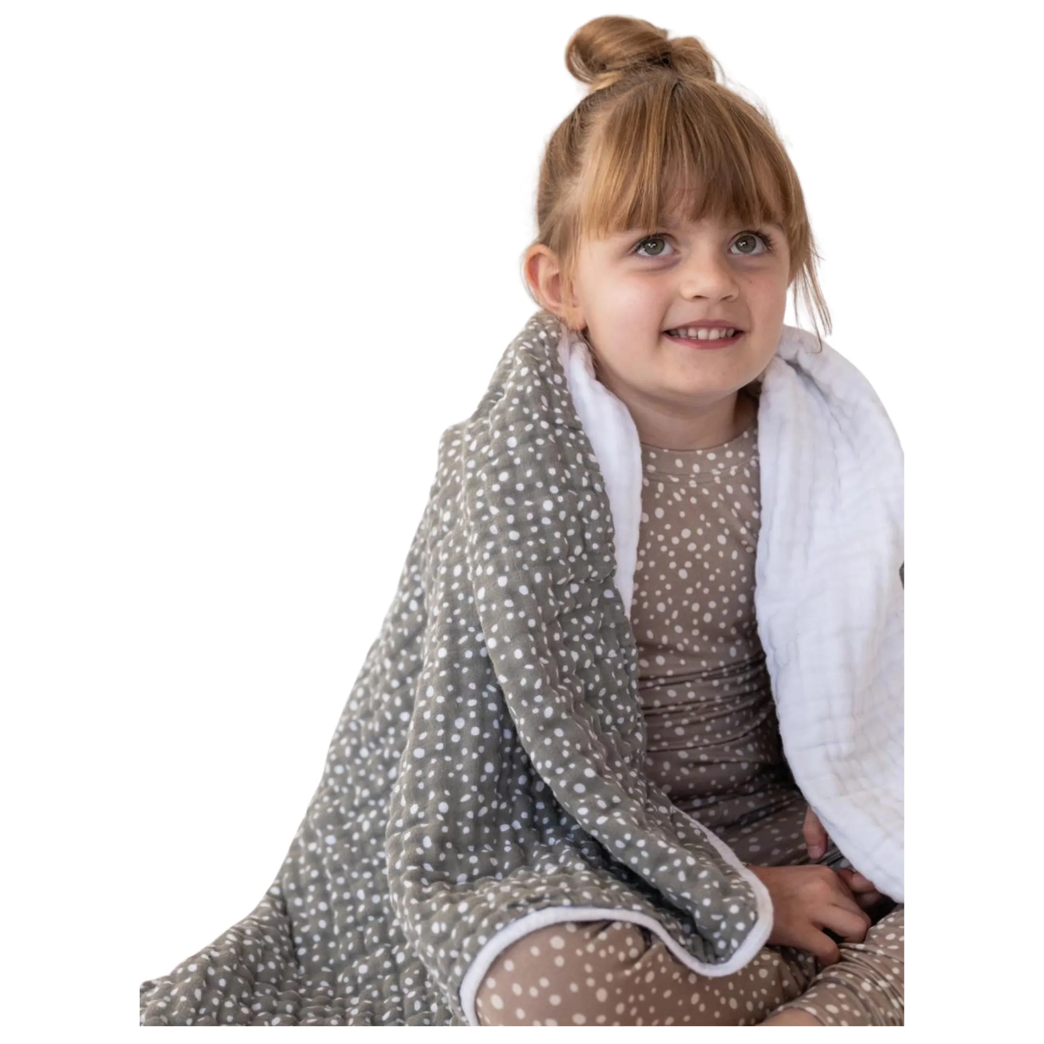 Doe Reversible Muslin Quilt