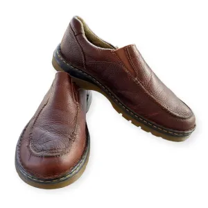Dr. Martens Stephen Leather Slip On Loafer Brown Leather Casual Men 11