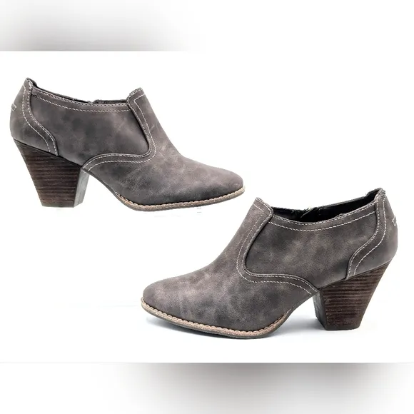 Dr. Scholl’s Codi Brown Women’s Memory Foam Cool Fit Side-Zip Boot Size 9