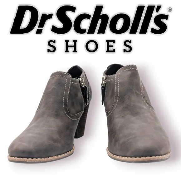 Dr. Scholl’s Codi Brown Women’s Memory Foam Cool Fit Side-Zip Boot Size 9