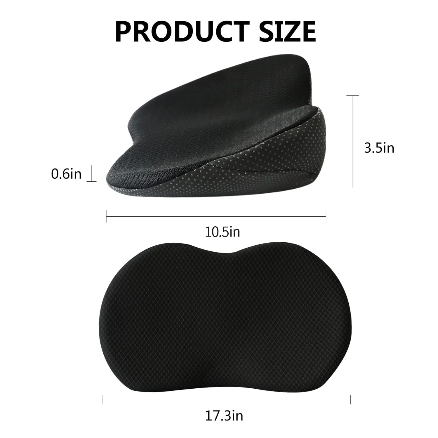 Driver’s Car Seat Cushion | Adult Car Booster Pad
