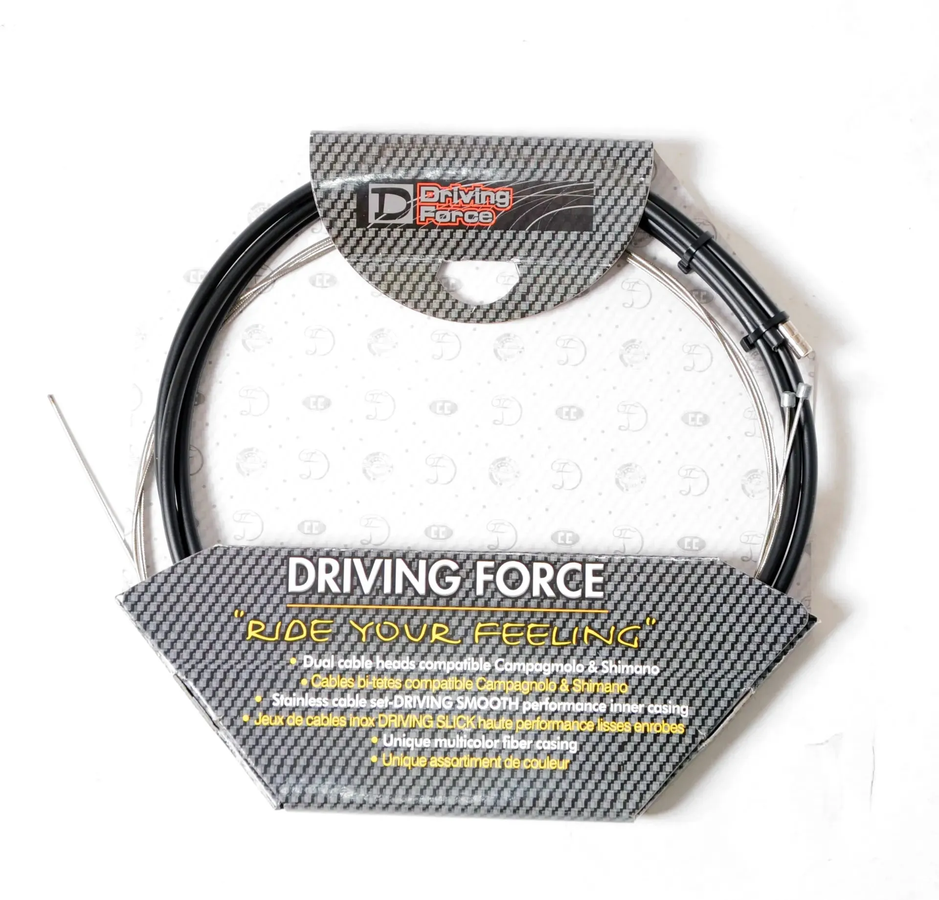Driving Force Gear Inner   Outer Braided Cable Set - Black