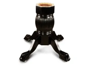 Duke Poker Table Leg - Black (Legs only)
