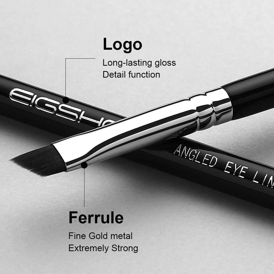 E835 ANGLED EYELINER BRUSH - PRO PRECISION GEL EYELINER MAKEUP BRUSH