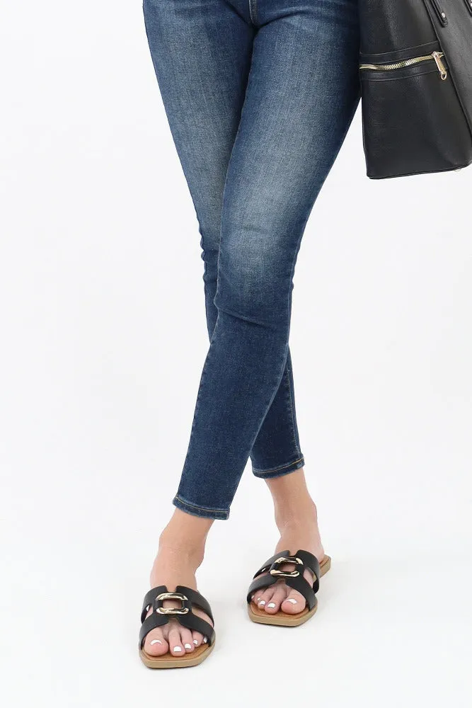 Effortless Sandals -Fuchsia
