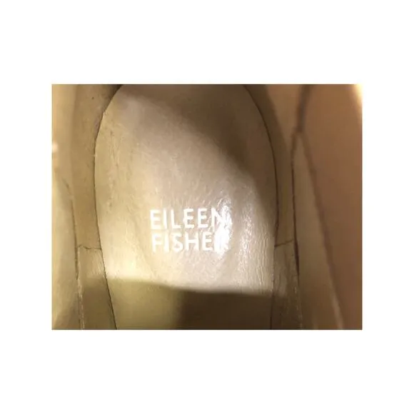 Eileen Fisher Suede Lace up Ankle Boot Size 6.5