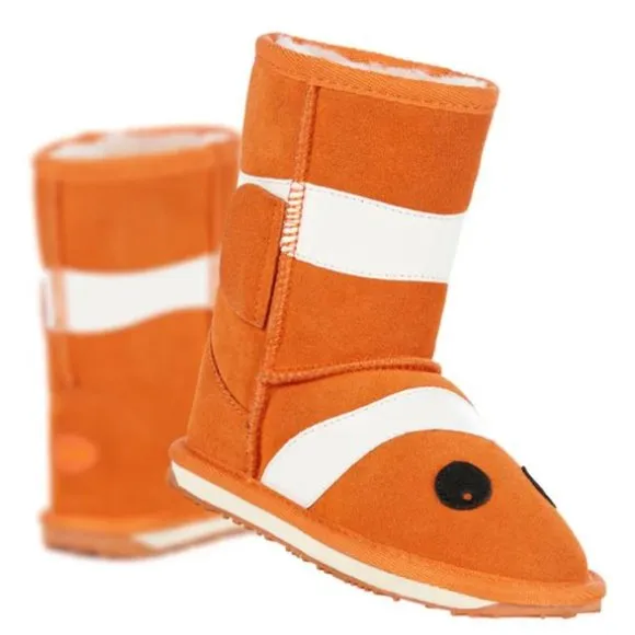 EMU Australia LC Clown Fish Boots Size 3 (NIB)