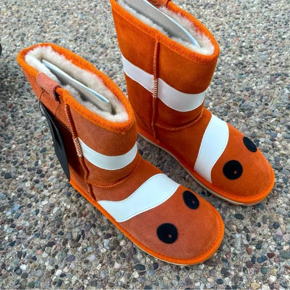 EMU Australia LC Clown Fish Boots Size 3 (NIB)