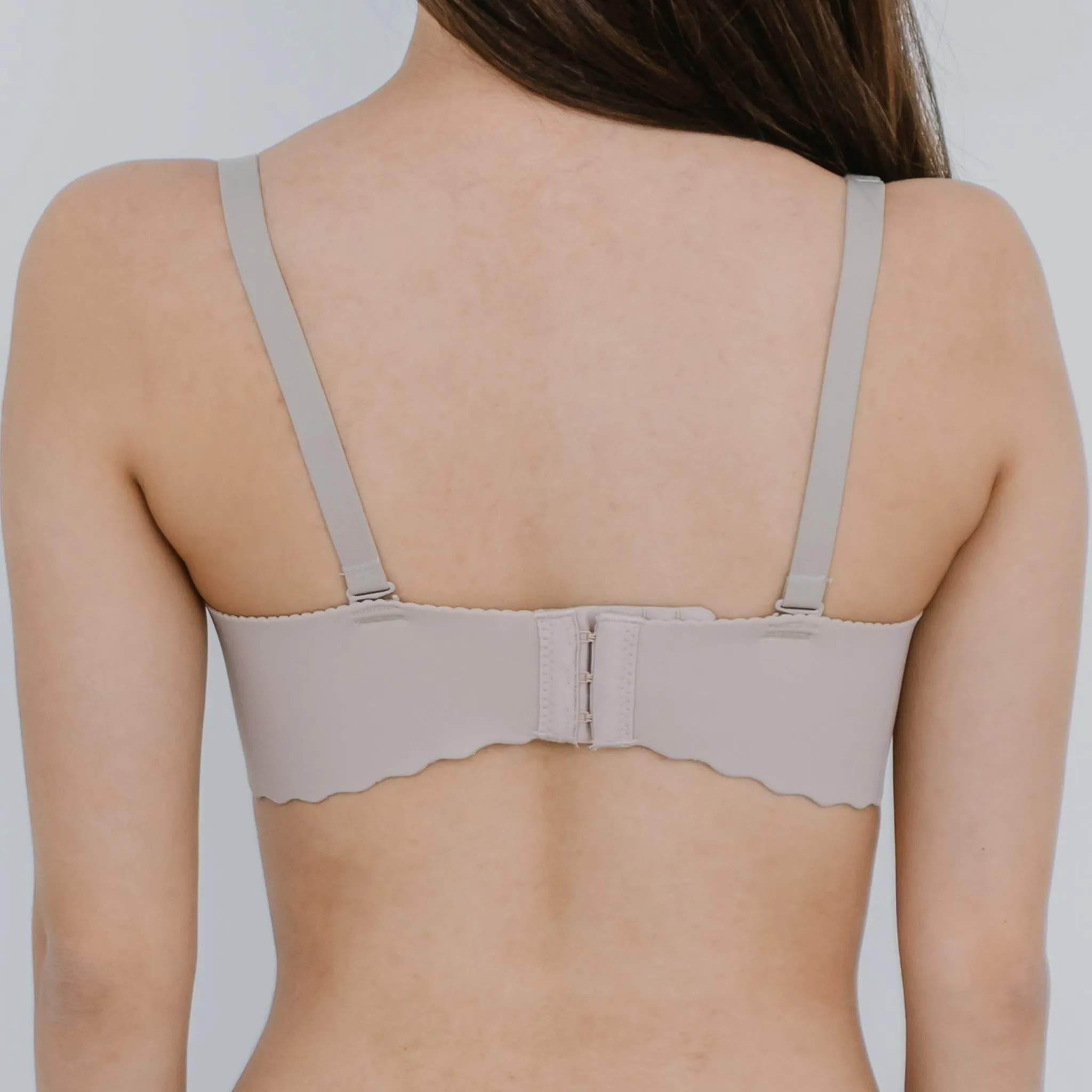 Entice Me! V3.0 Seamless Push Up Wireless Bra in Matte Nude (Size L & XL Only)