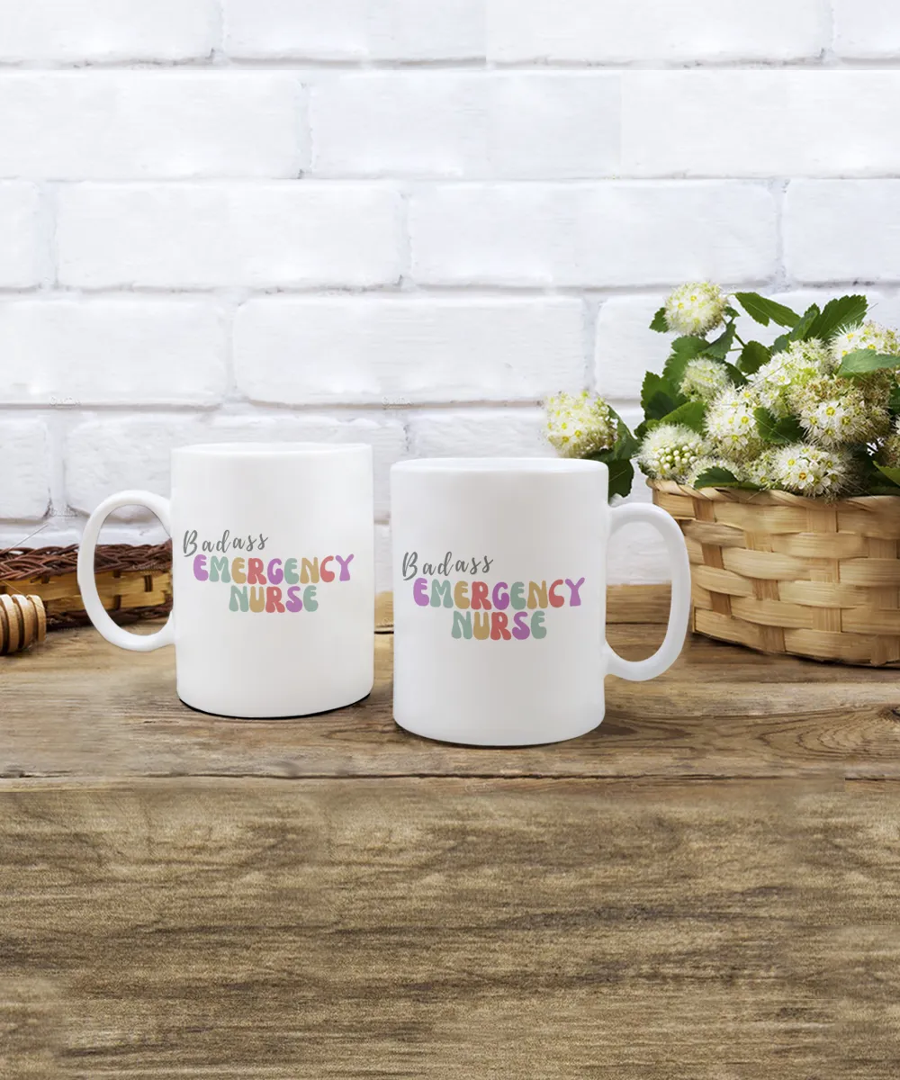 ER Nurse, Emergency Department, Emergency Nurse, ER Nurse Mug, Emergency Room, ED Nurse, Trauma Nurse, Nurse Coffee Cup