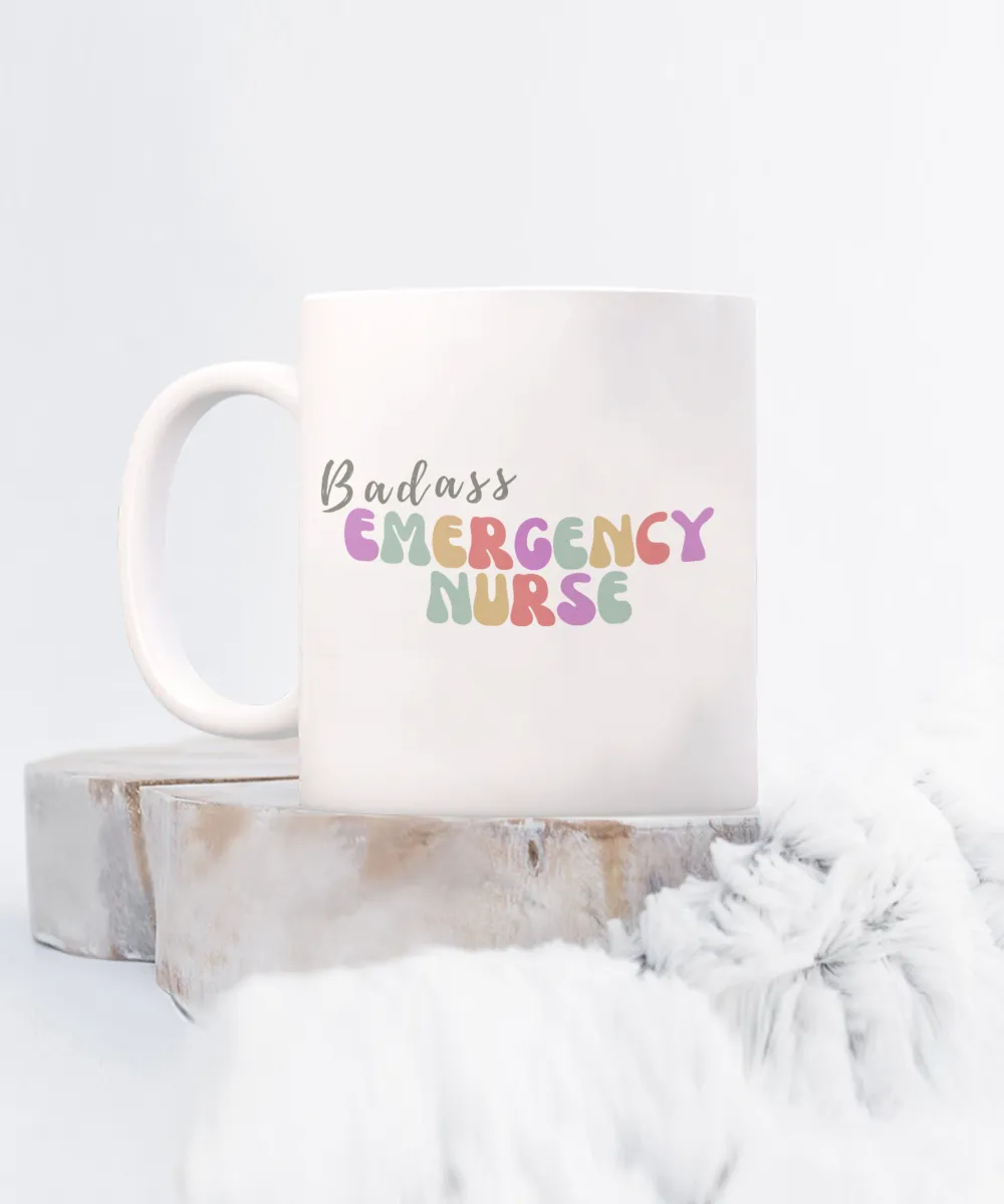 ER Nurse, Emergency Department, Emergency Nurse, ER Nurse Mug, Emergency Room, ED Nurse, Trauma Nurse, Nurse Coffee Cup
