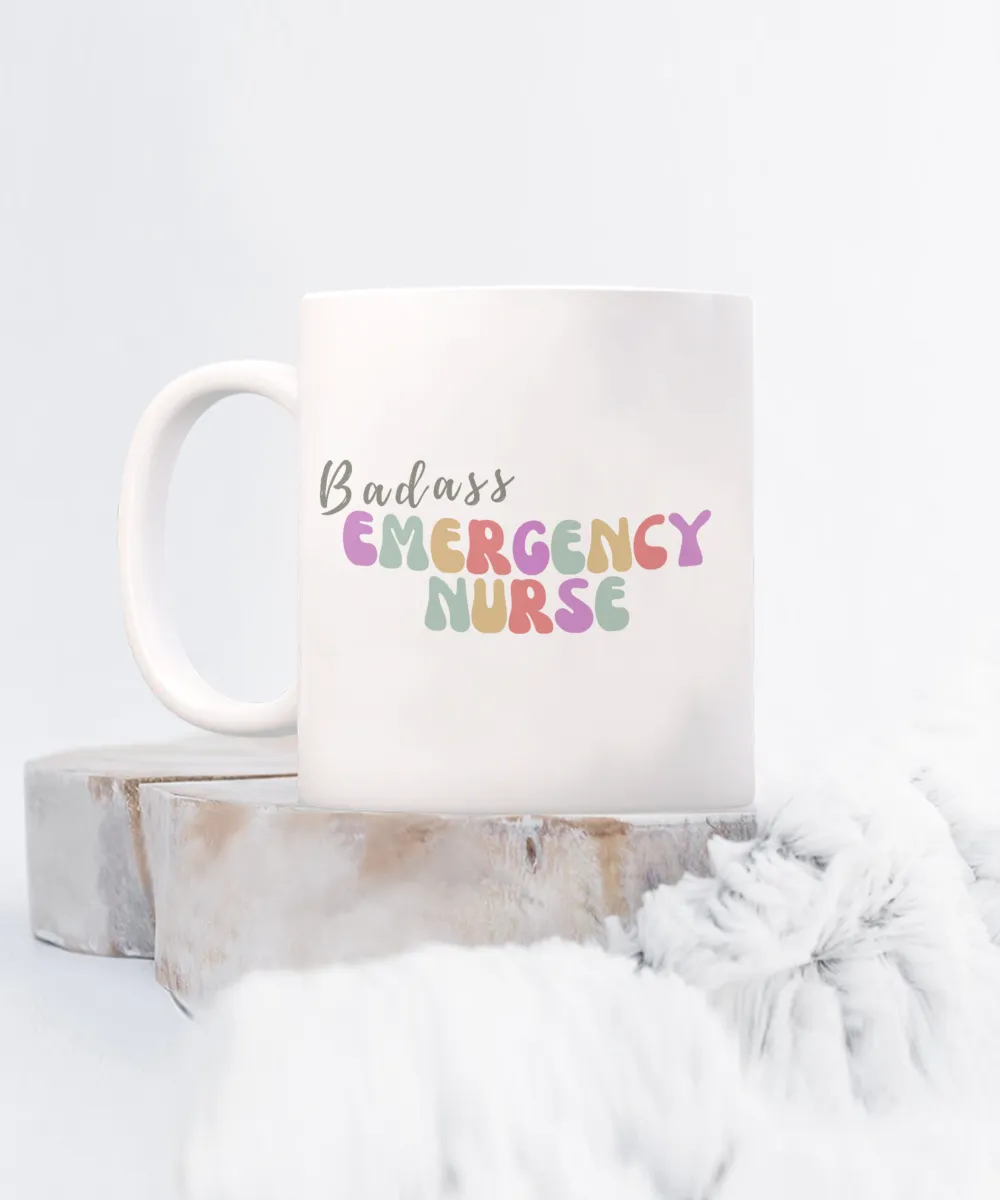 ER Nurse, Emergency Department, Emergency Nurse, ER Nurse Mug, Emergency Room, ED Nurse, Trauma Nurse, Nurse Coffee Cup