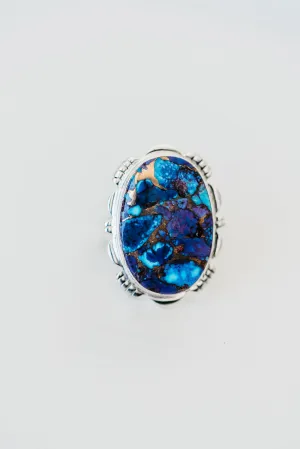 Erica Ring | Purple Turquoise