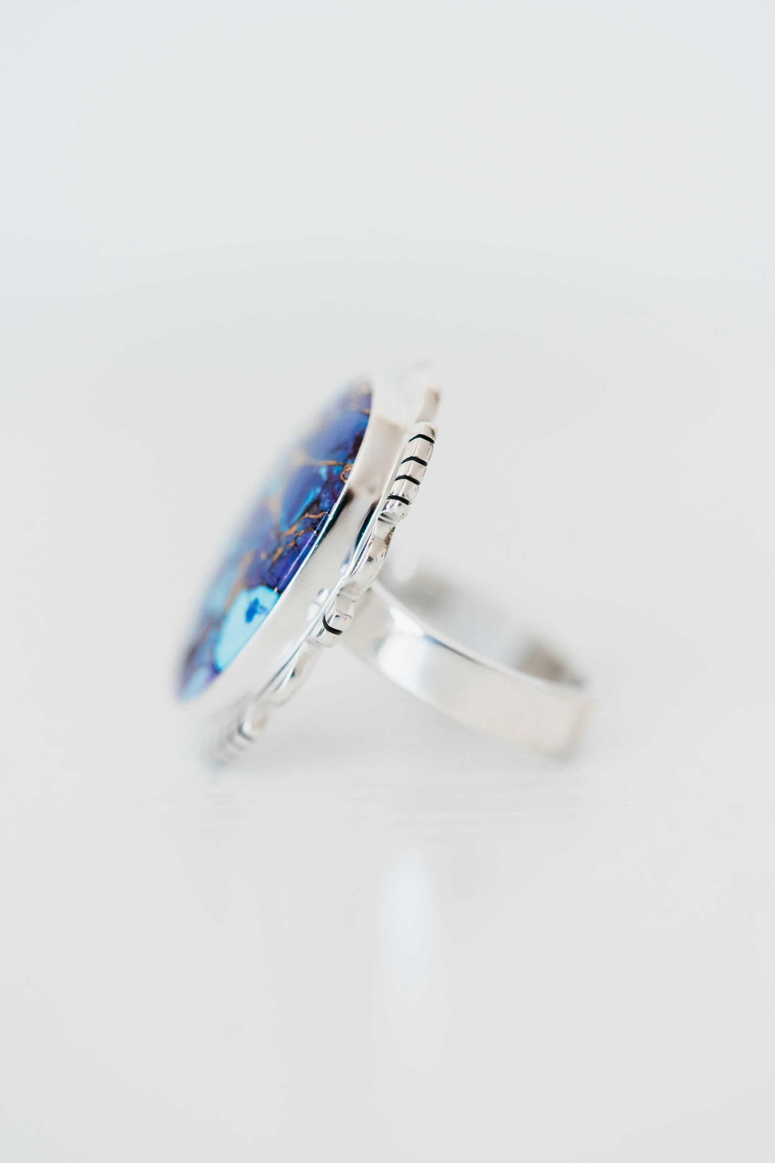 Erica Ring | Purple Turquoise