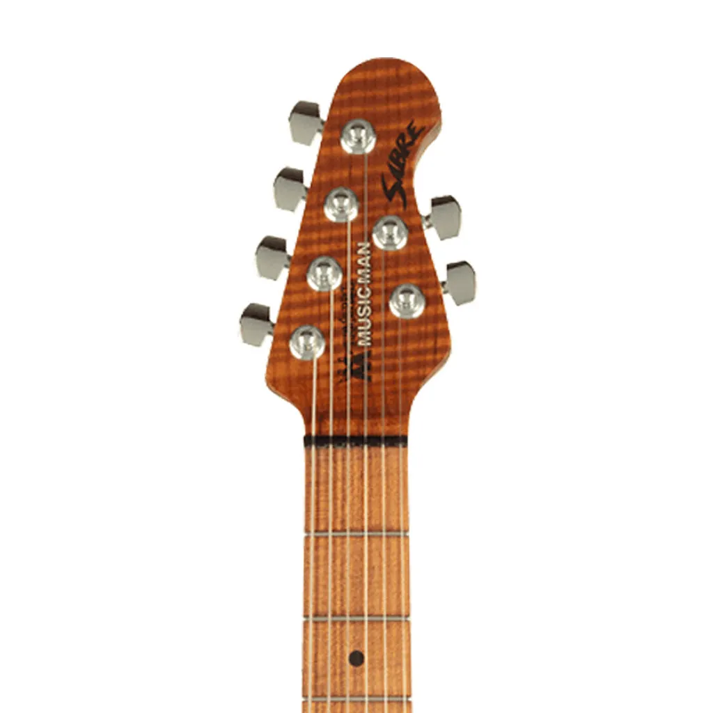 Ernie Ball Music Man Sabre HT Electric Guitar, Maple FB, Yucatan Blue