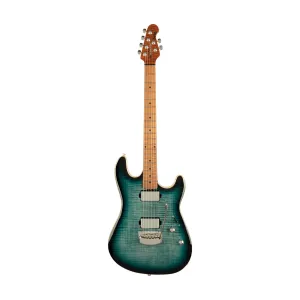 Ernie Ball Music Man Sabre HT Electric Guitar, Maple FB, Yucatan Blue