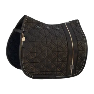 Eskadron Heritage Black big square glam saddlepad
