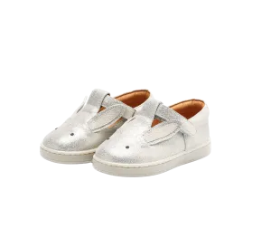 Esterre Shoes | Bunny | Silver Metallic Leather