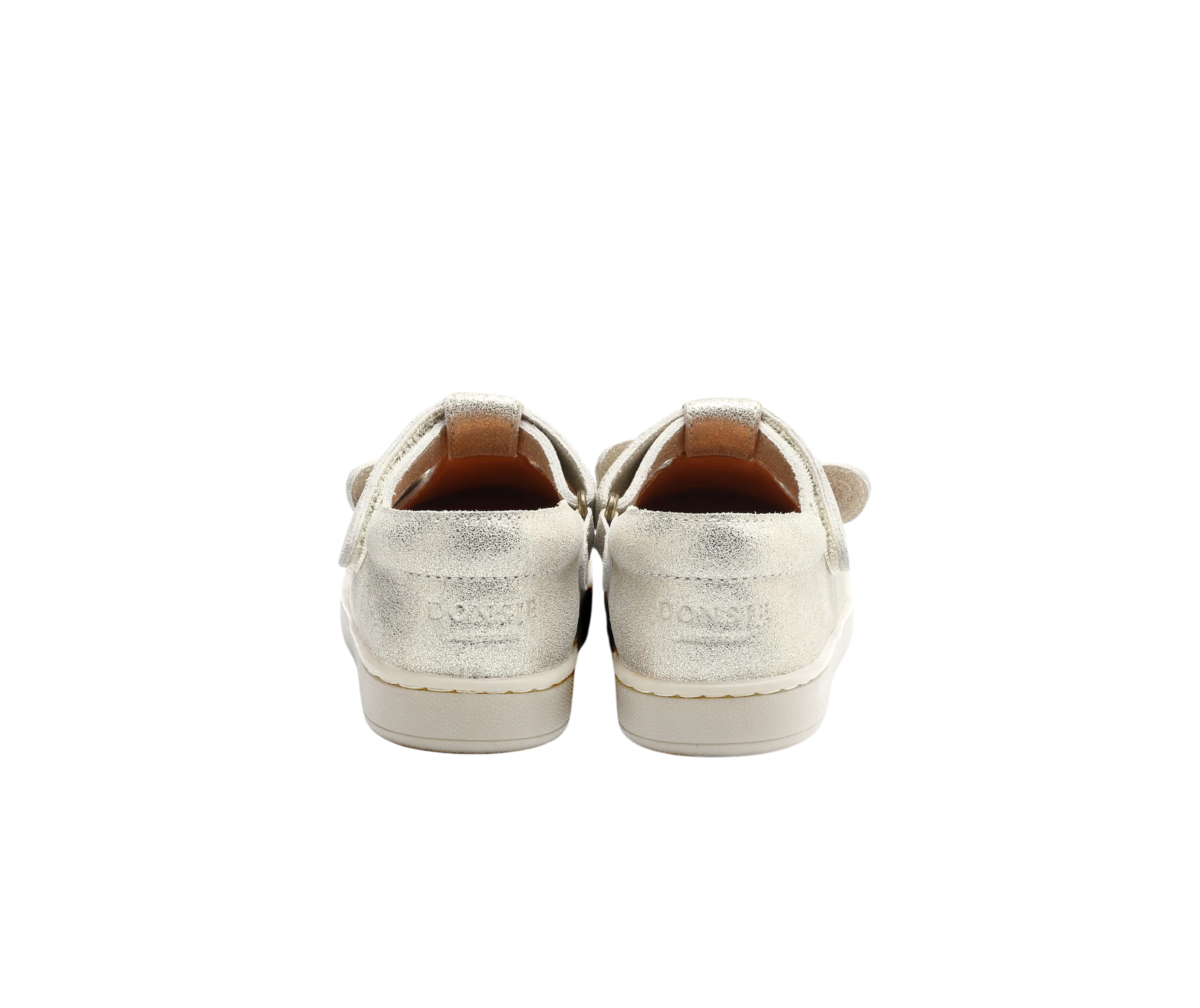 Esterre Shoes | Bunny | Silver Metallic Leather