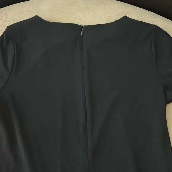 EUC Michael Kors Black Faux Wrap Dress M - Sleek &amp; Sophisticated