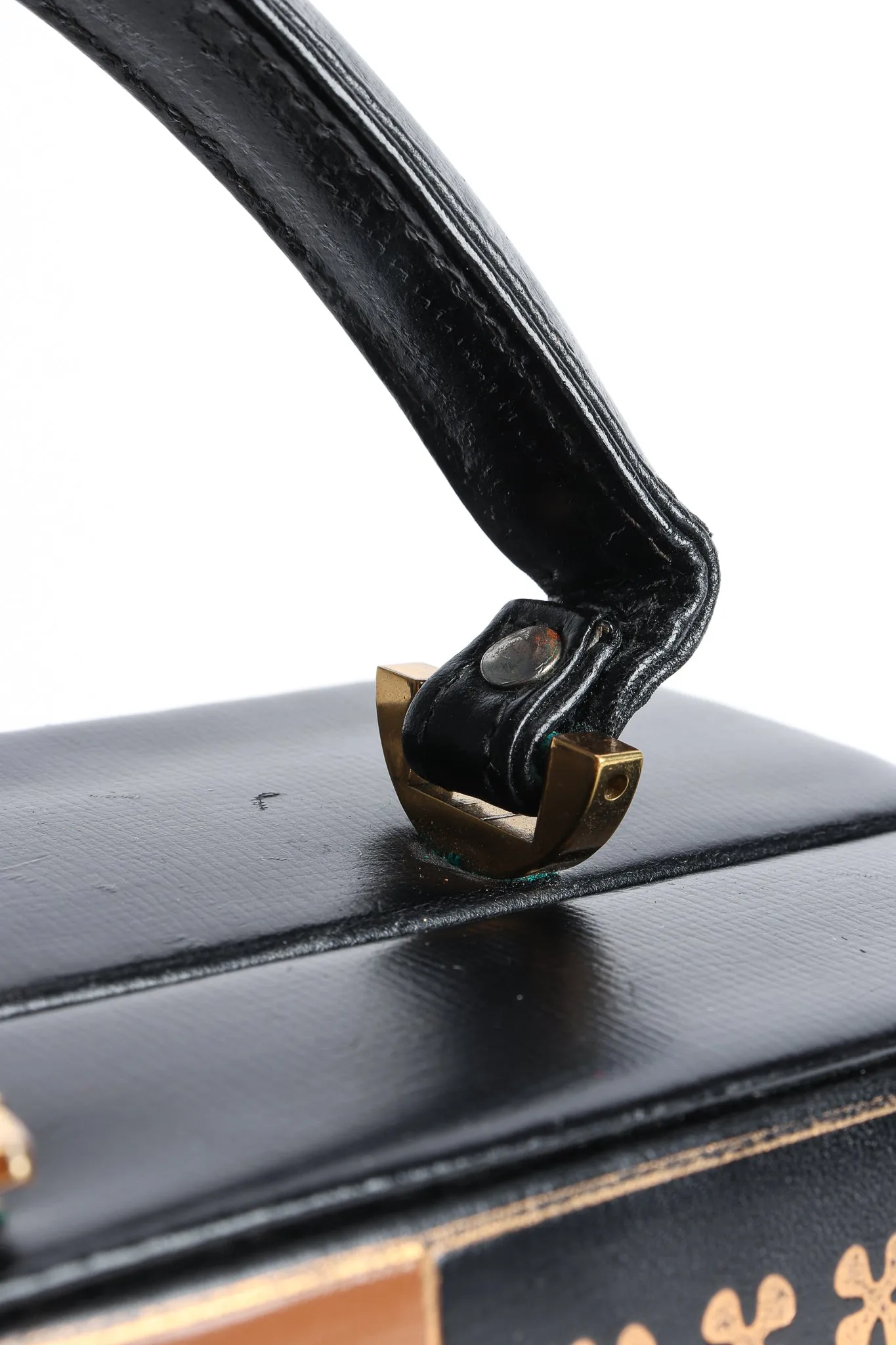 European Crest Box Bag