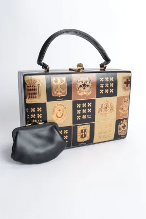 European Crest Box Bag