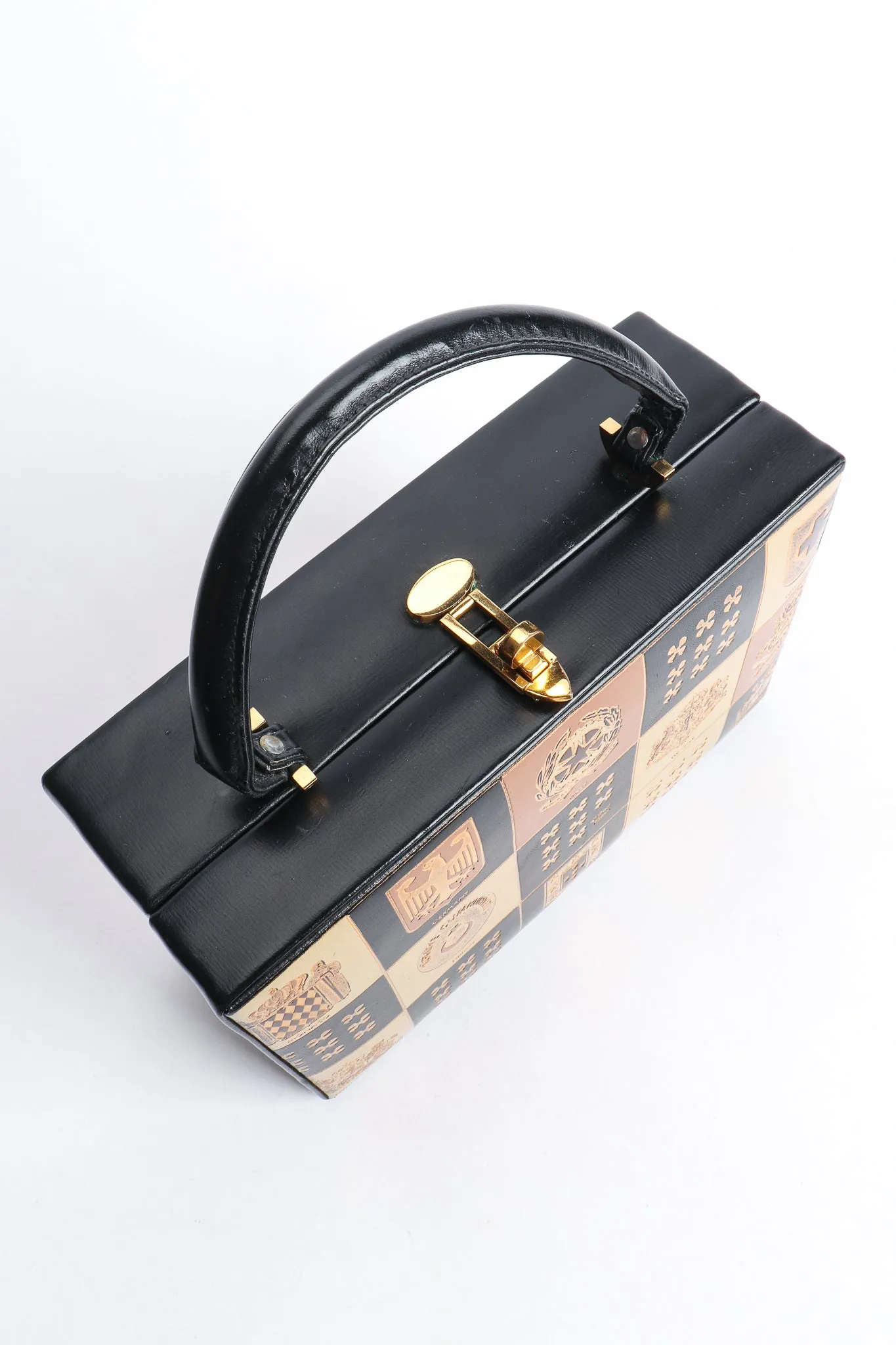 European Crest Box Bag