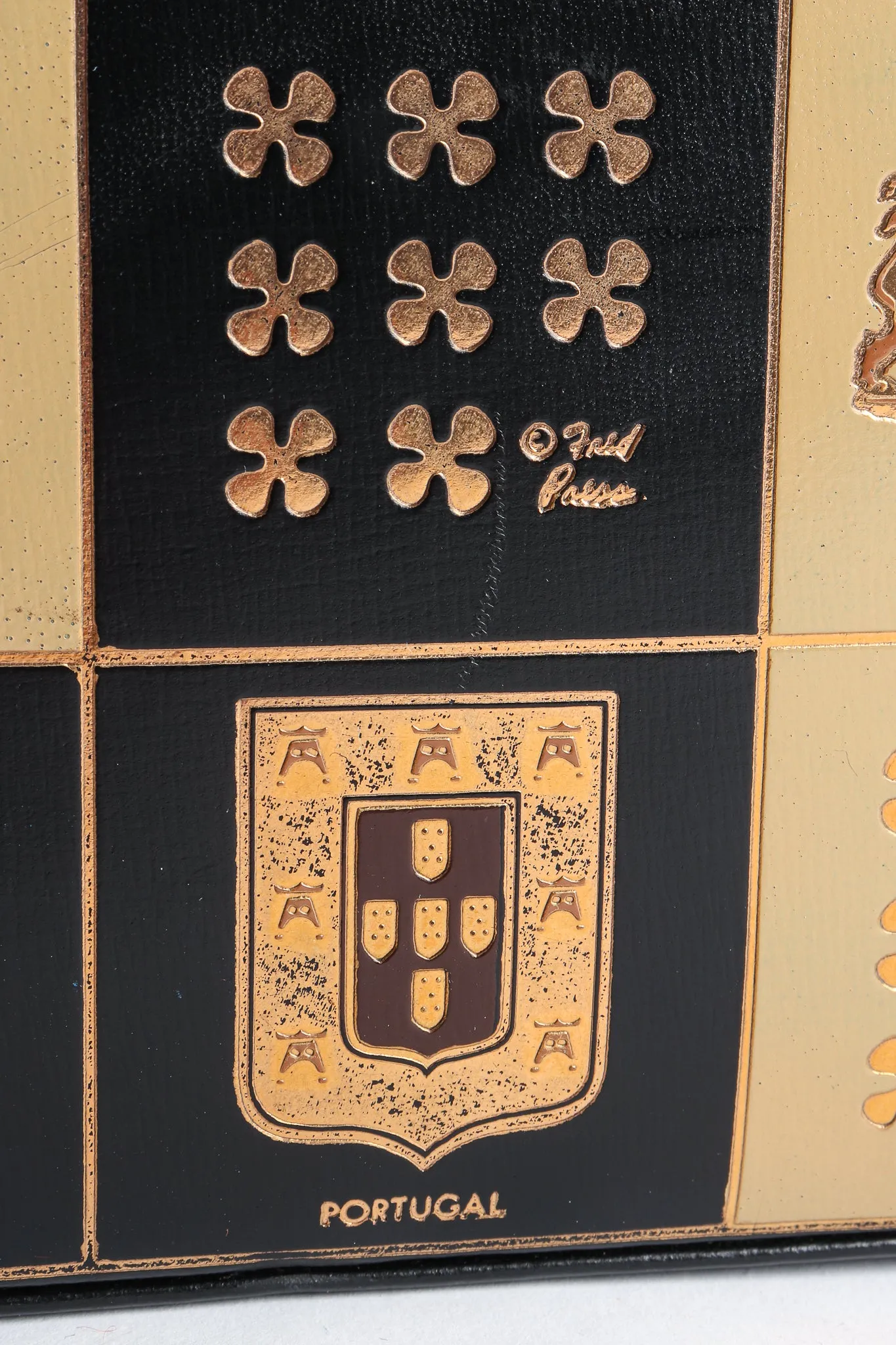 European Crest Box Bag