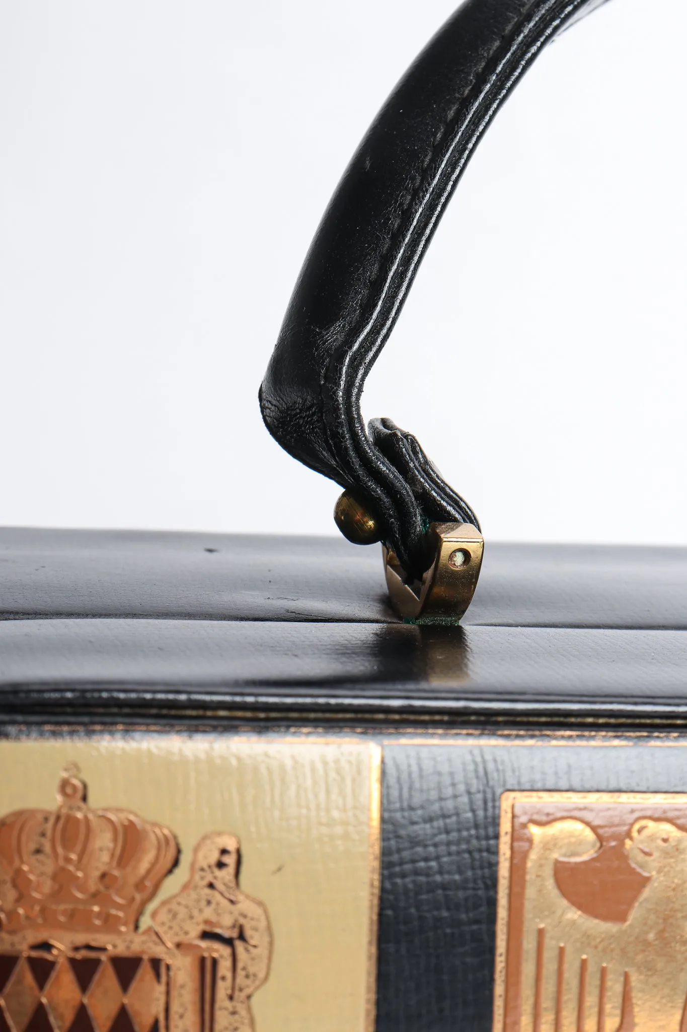 European Crest Box Bag