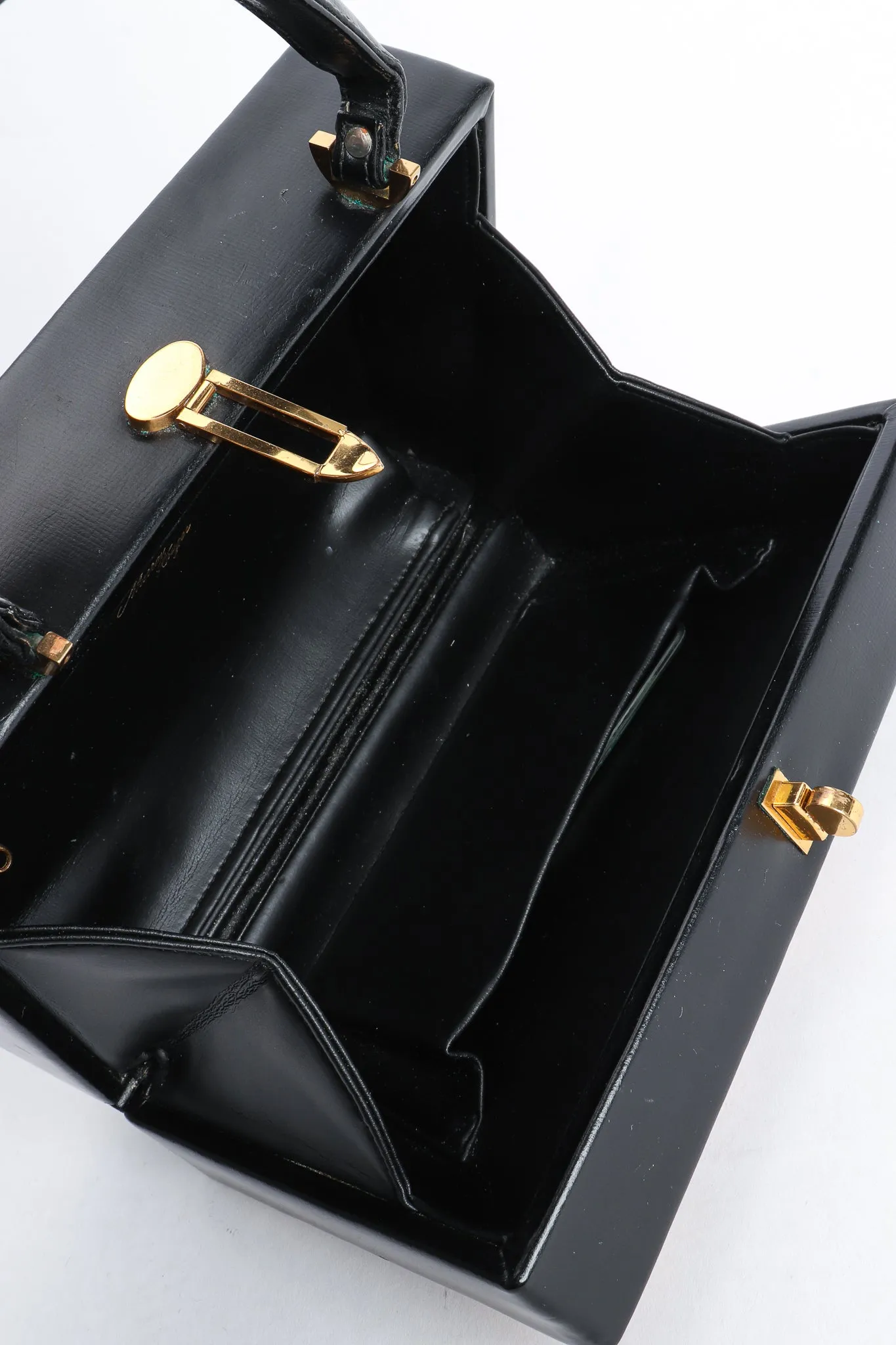European Crest Box Bag