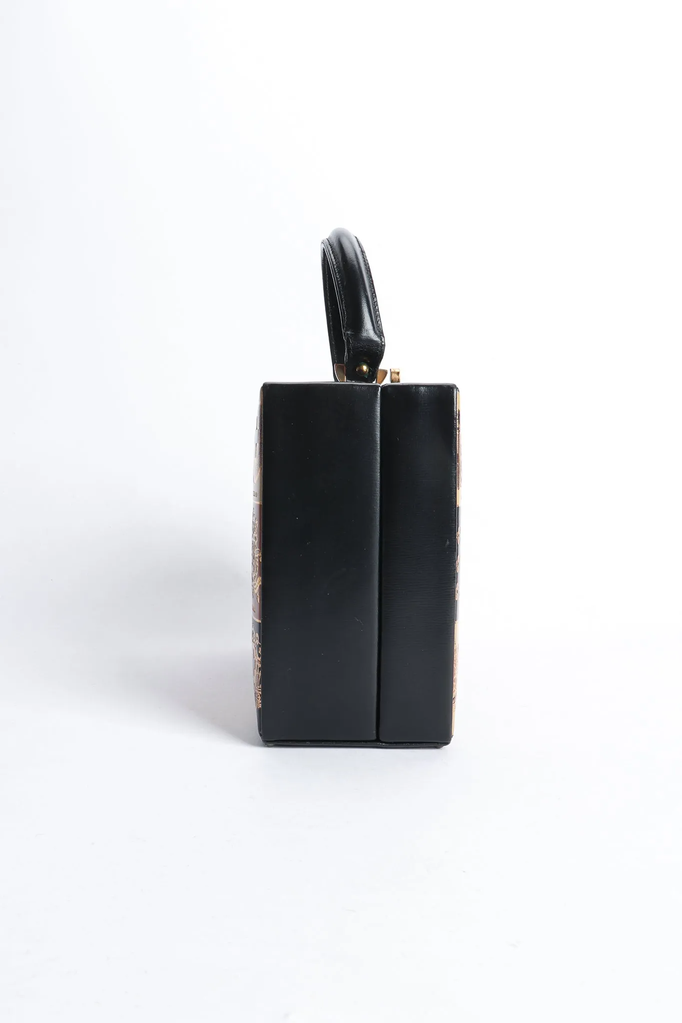 European Crest Box Bag
