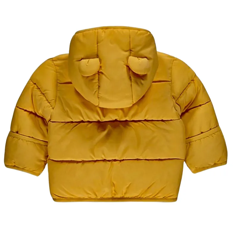 Ex Chainstore Boys Mustard Padded Jacket