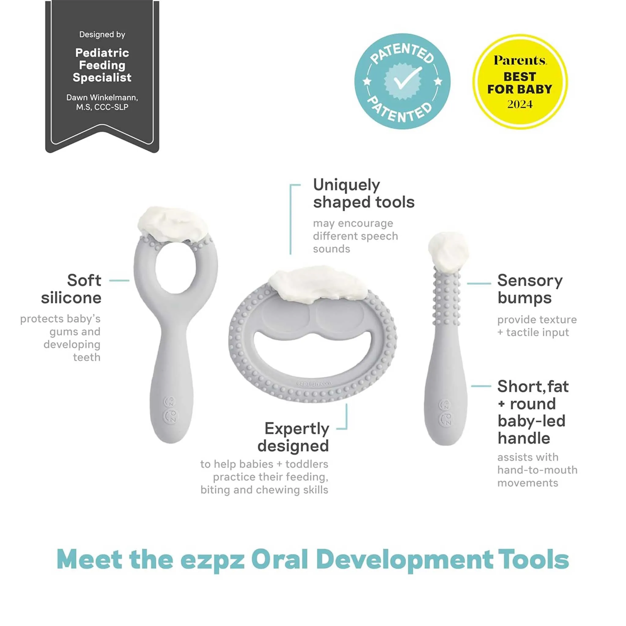 ezpz Oral Development Tools (3-pack)