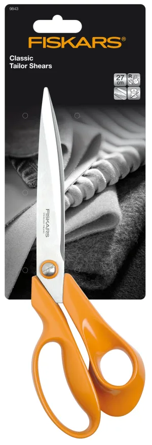 F9843  - Fiskars Classic Tailors Shears Scissors 27 cm