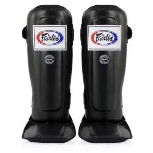 Fairtex Double Padded Shin Guards - Black