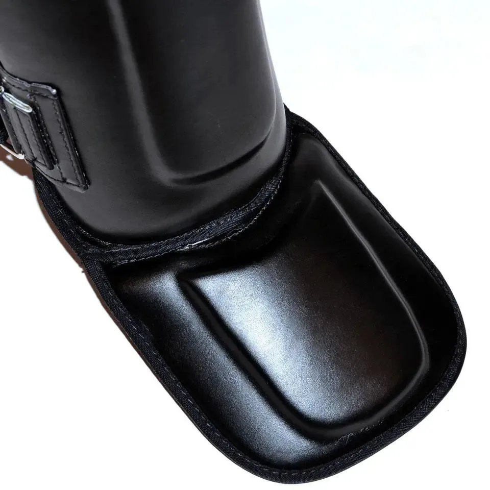 Fairtex Double Padded Shin Guards - Black