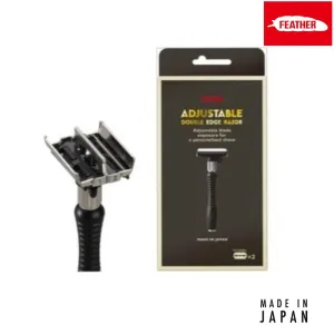 Feather Double Edge Adjustable Safety Razor