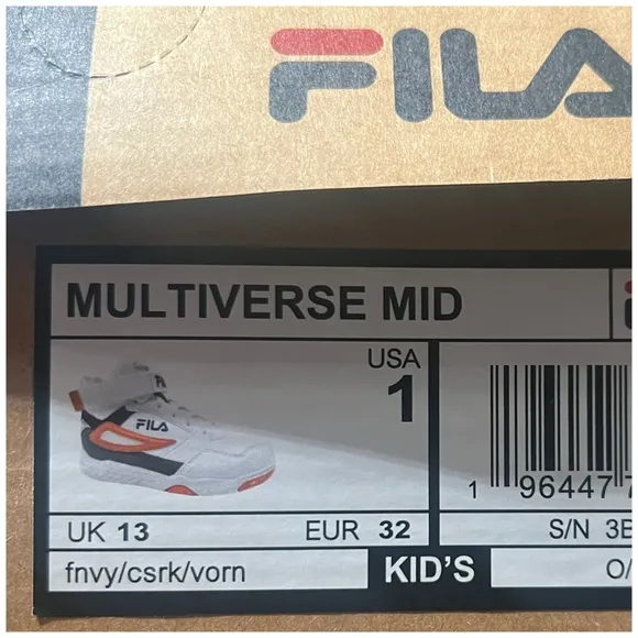 FILA • Boys' Mutiverse Mid Sneakers
