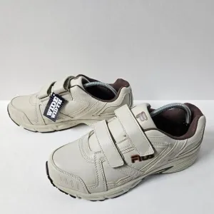 Fila Shoes Mens 10 4E  Extra Wide Talon 2 Athletic Sneakers Tan NWOT