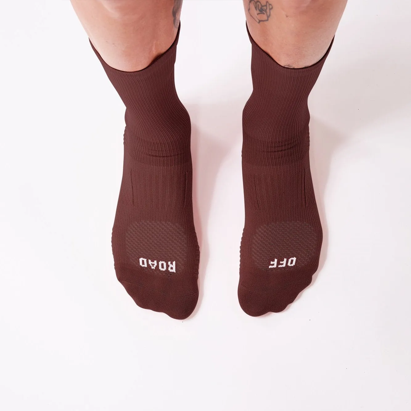 Fingerscrossed Off Road Socks - Burgundy