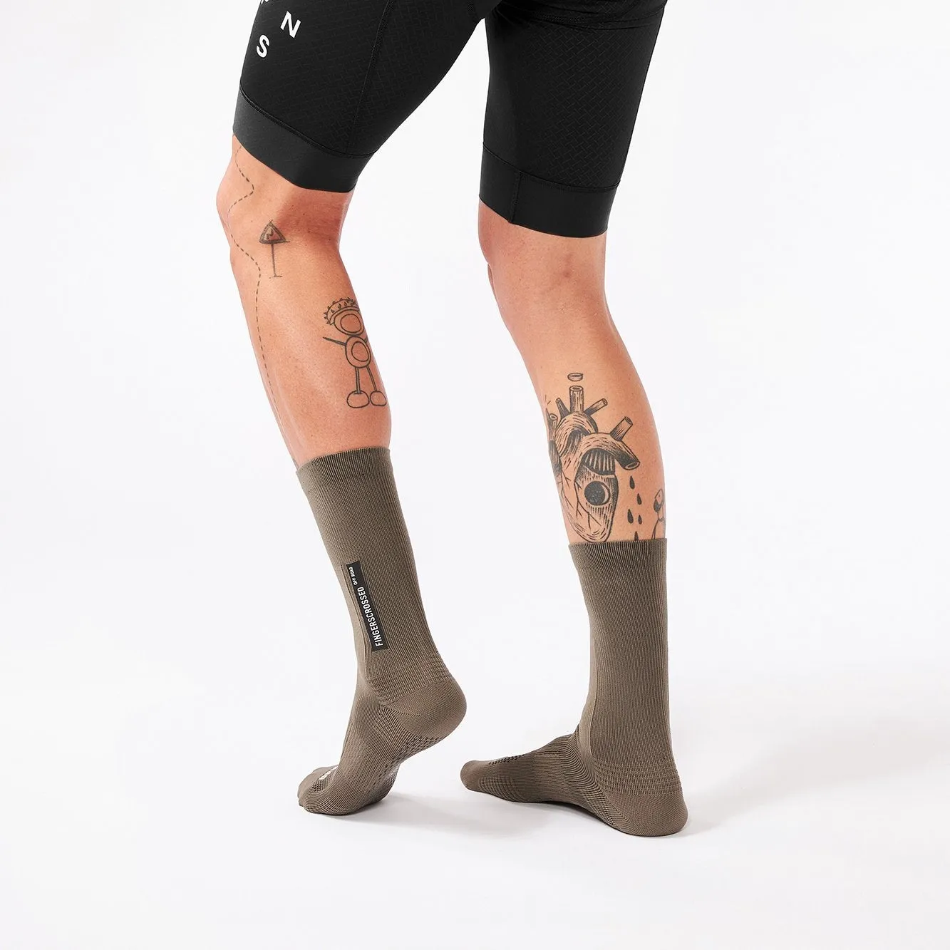 Fingerscrossed Off Road Socks - Walnut