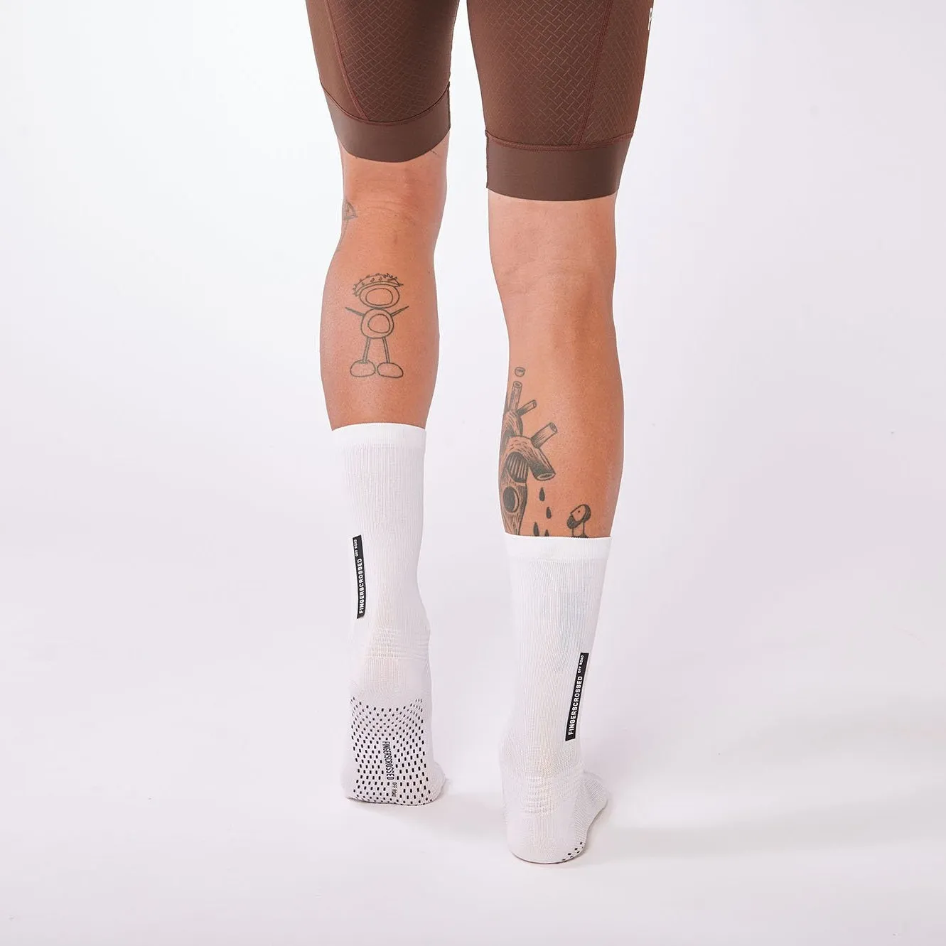 Fingerscrossed Off Road Socks - White