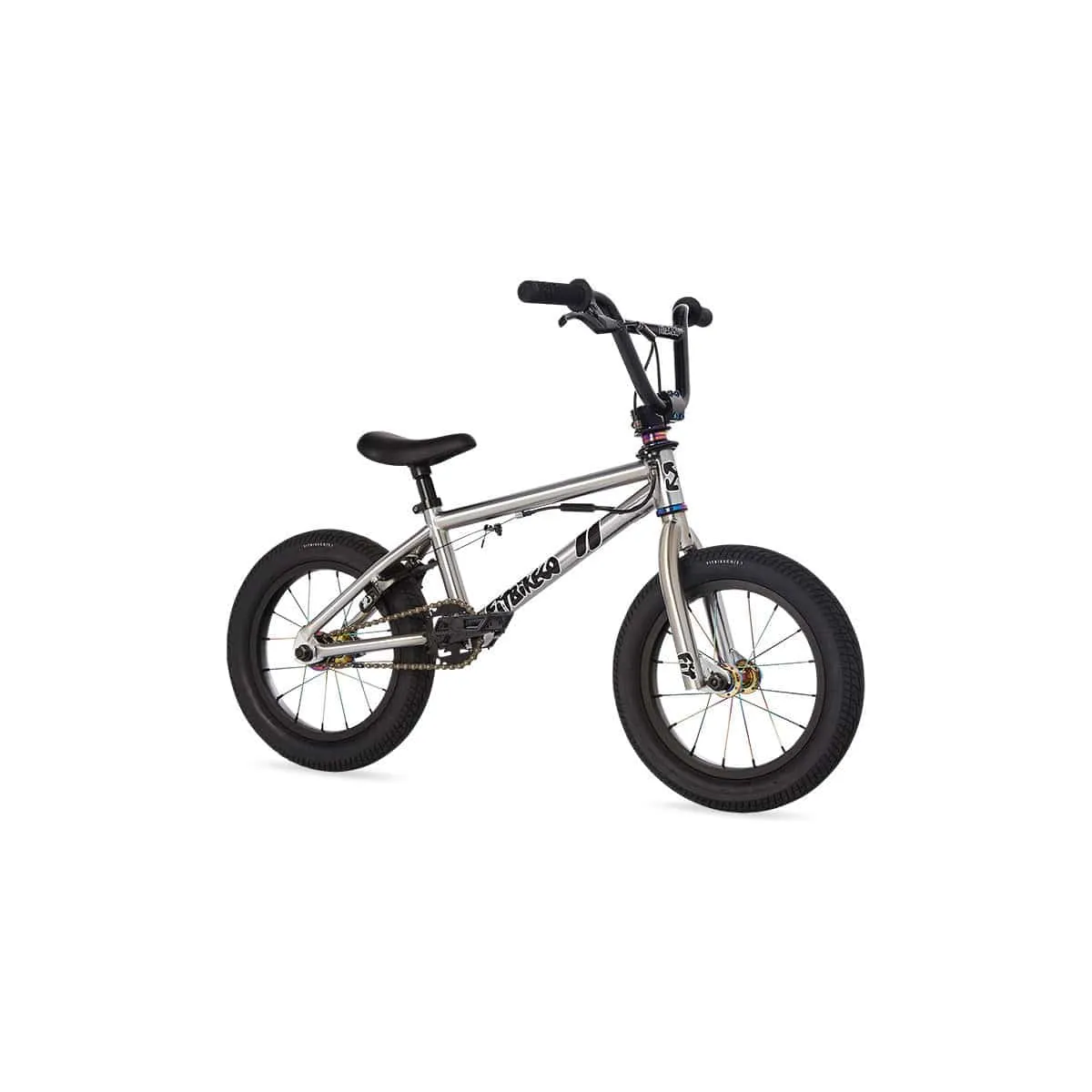 Fit Bike Co Misfit 14 Inch Bike Caiden Brushed Chrome